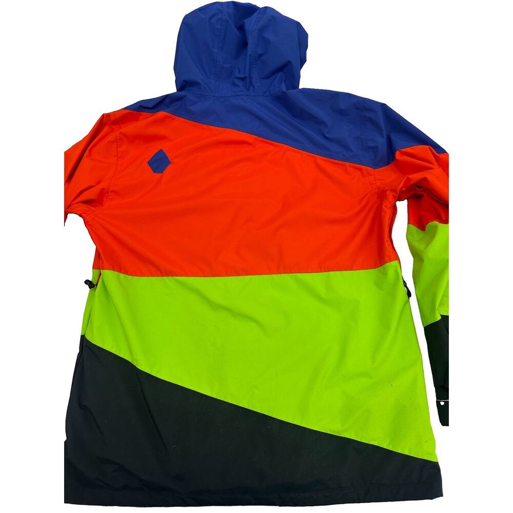 Volcom Nimbus Waterproof Snowboard Ski Jacket Mens XL Colorblock 10000mm Retro - Picture 15 of 16